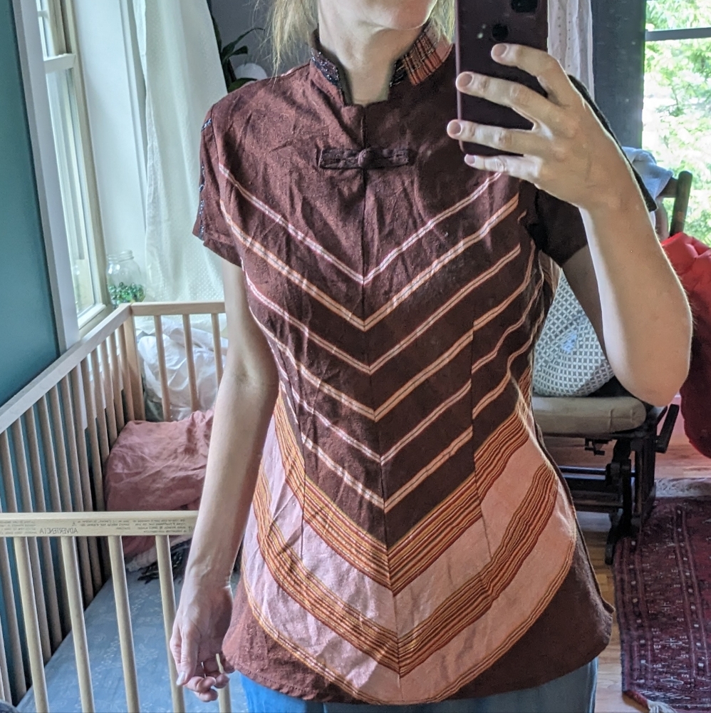 Handmade Burmese blouse